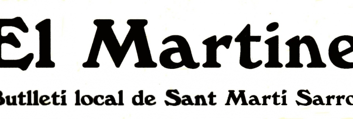 Alternativa Martinenca - CUP Sant Martí Sarroca